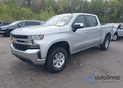 2021 Chevrolet Silverado 1500 4Wd Short Bed Lt из США, поврежденный, VIN 1GCUYDED1MZ429579